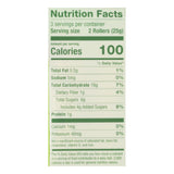 Crunchy Rollers - Roll Brown Rice - Case Of 8 - 2.6 Oz - Cozy Farm 