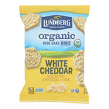 Lundberg Family Farms Mini White Cheddar Rice Cakes - Cozy Farm 
