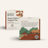 Case of Lost Maples Medium Roast Yaupon – Bold & Complex  –  Loose Leaf & Tea bags