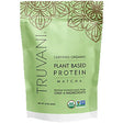 Truvani - Organic Matcha Protein Powder, 22 oz (Pack of 1) - Plant Based Protein