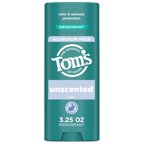 Tom's Of Maine - Deodorant Stick Unscented - Case Of 6 - 3.25 Ounces - Cozy Farm 