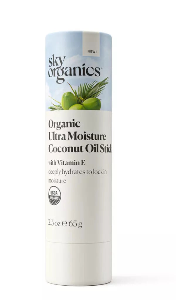 Sky Organics - Ultra Moist Organic Coconut Oil, 2.3 fl oz (Pack of 1) - Hair and Skin