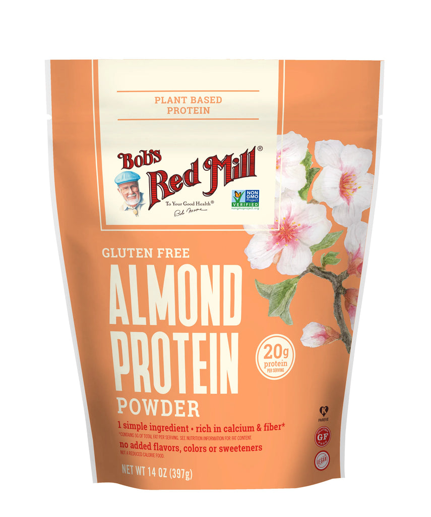 Bob's Red Mill Almond Protein Powder (4 Pack x 14 oz) | Gluten-Free, Plant-Based Protein - Cozy Farm 