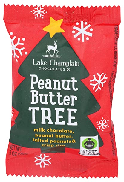 Lake Champlain Chocolates - Christmas Tree Crunch Peanut Butter - Cozy Farm 