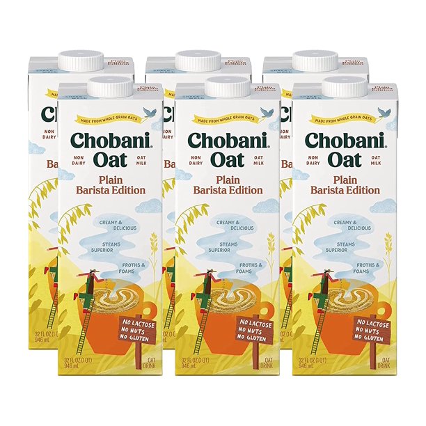 Chobani - Oat Milk Original (Pack of 6-32 Fl Oz) - Cozy Farm 
