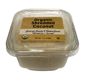 Woodstock Organic Coconut Shreds - Unsweetened, 7 oz, Pack of 12