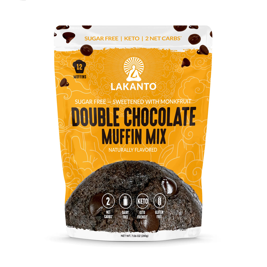 Lakanto - Mix Muffin Double Chocolate - Case Of 8-7.06 Oz - Cozy Farm 