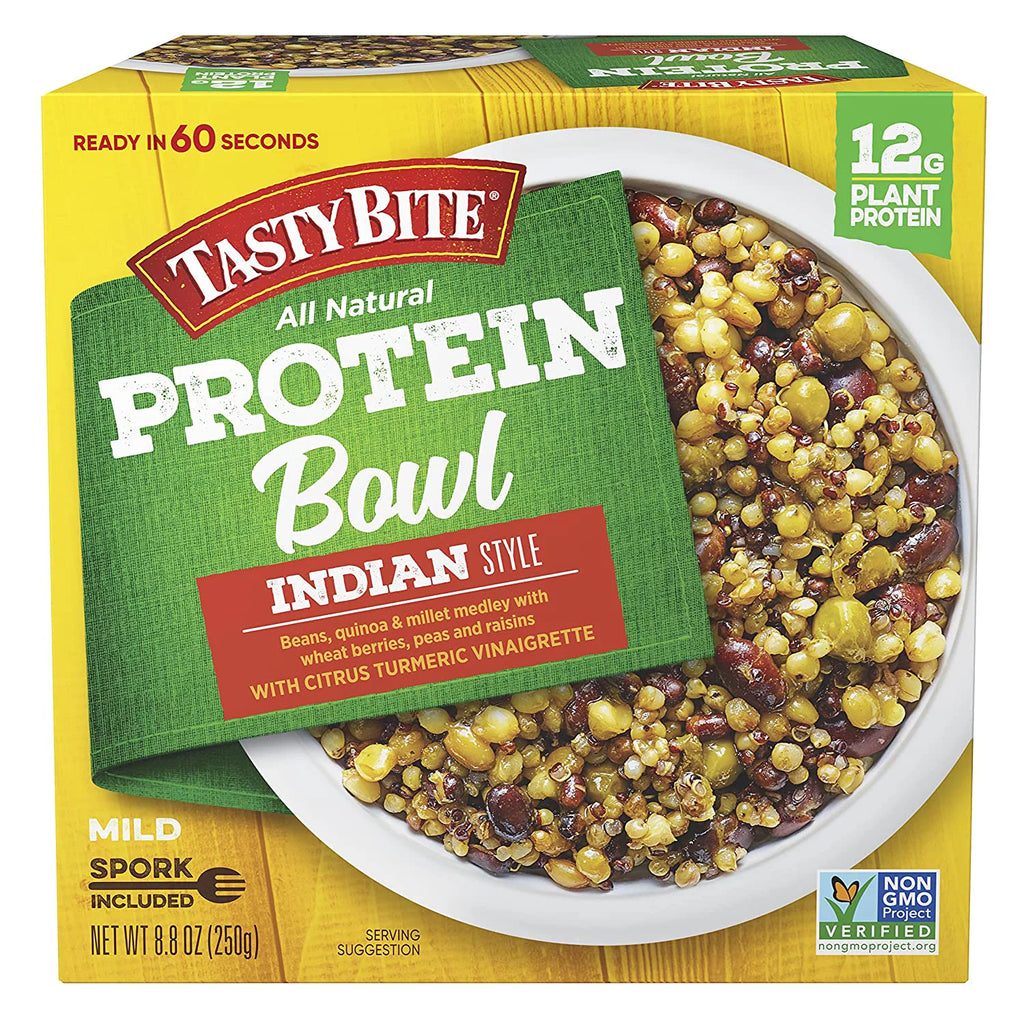 Tasty Bite - Bowl Protein Indian Style (Pack of 6-8.8 Oz) - Cozy Farm 