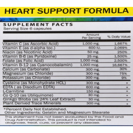 Oxylife Orachel, Cardiovascular Support System, 180 Capsules