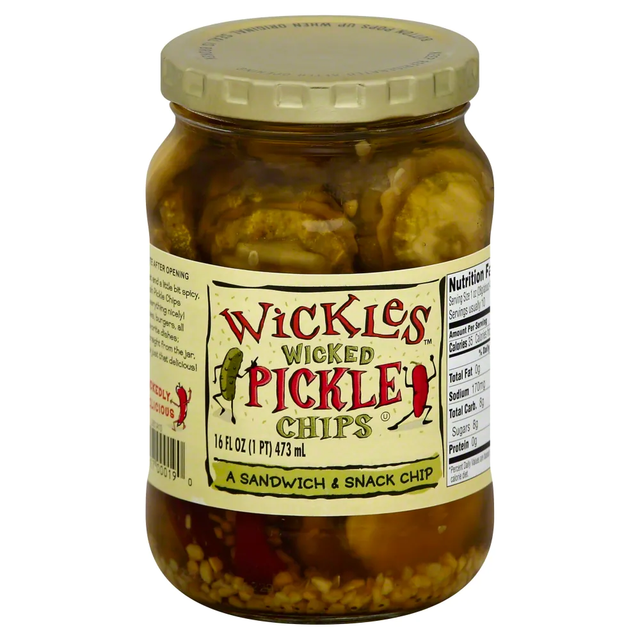 Wickles Pickles Chips: 6-Pack of 16 Oz. Bite-Sized Dill Pickle Bliss! - Cozy Farm 