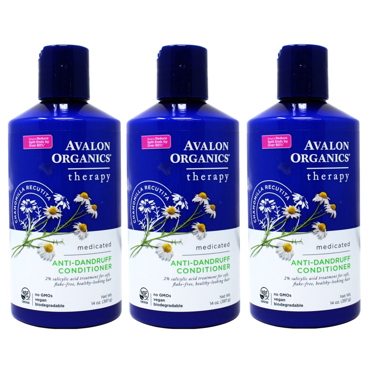 Avalon Active Organics Conditioner - Anti Dandruff - 14 Oz