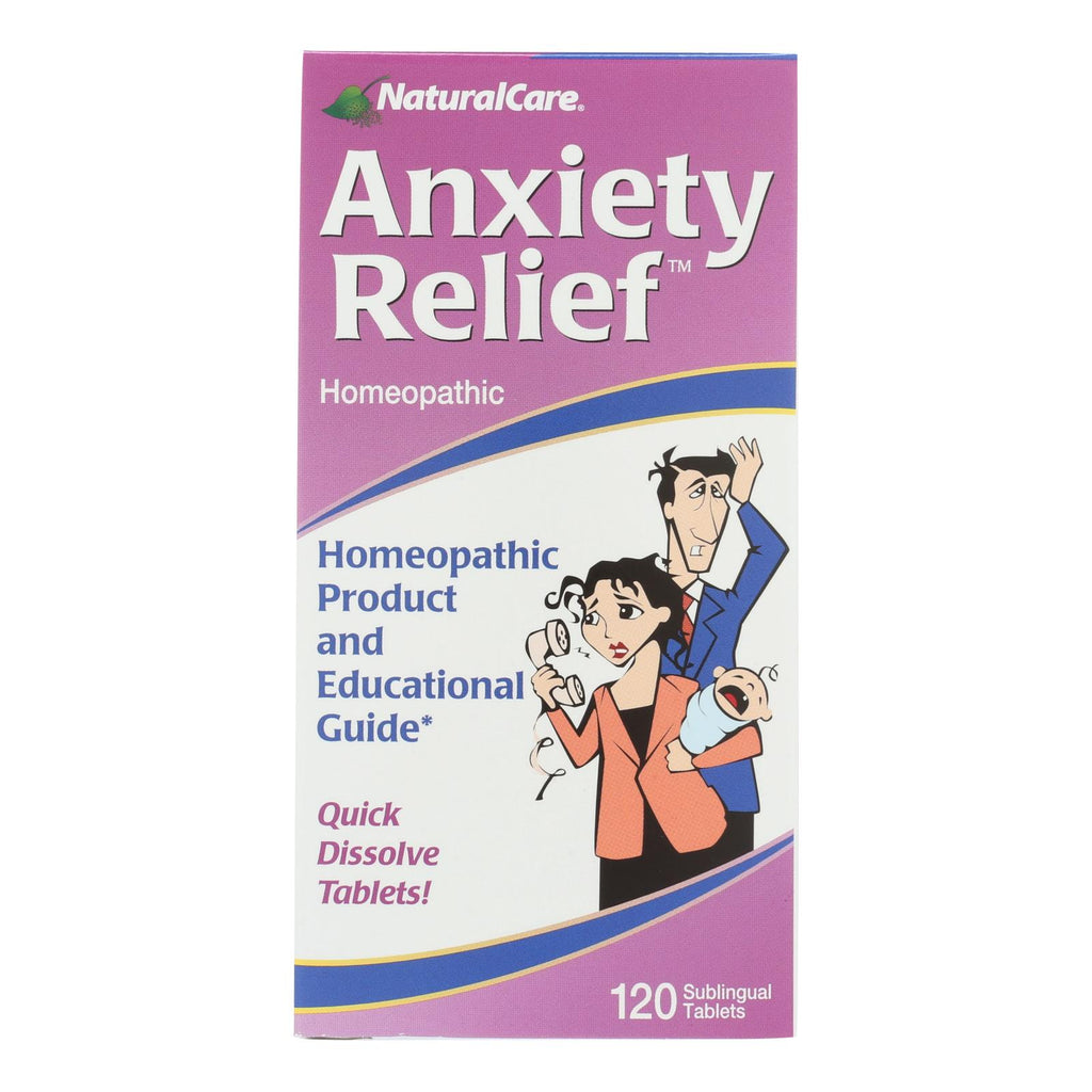 Natural Care Anxiety Relief (Pack of 120 Sublingual Tablets) - Cozy Farm 