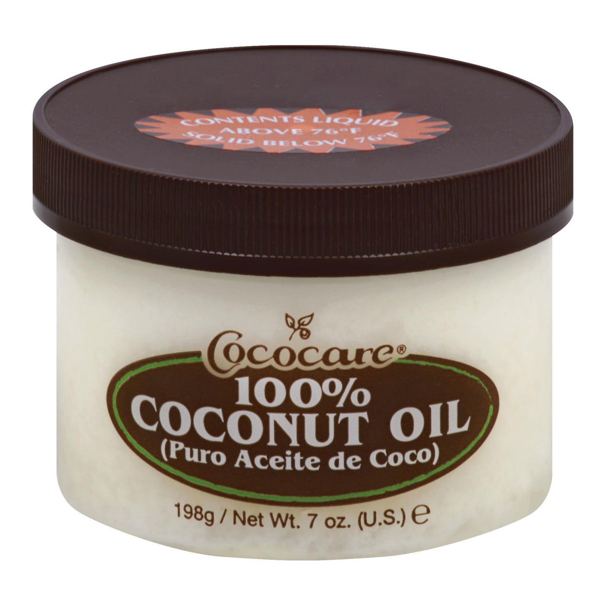 Aceite de coco 100 % Cococare - 7 oz - Paquete de 2