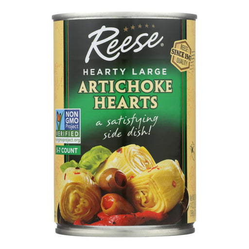 Reese Artichoke Hearts - Colossal, Tender Hearts in 14 Oz. (Pack of 12) - Cozy Farm 