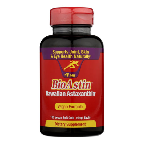 Nutrex Hawaii BioAstin Hawaiian Astaxanthin 4 mg - 120 Vegetarian Gelcaps - Cozy Farm 