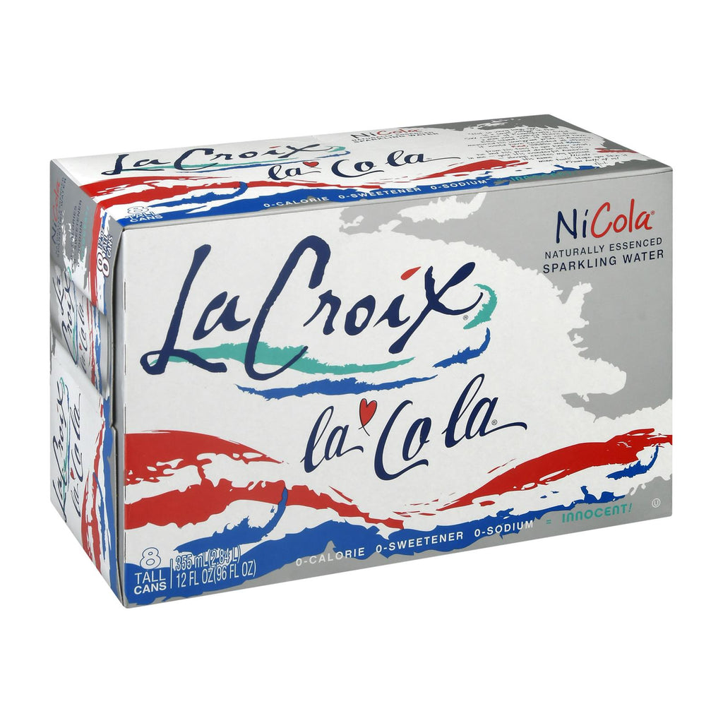 Lacroix Sparkling Water - Nicola - Case Of 3 - 8/12 Fl Oz - Cozy Farm 