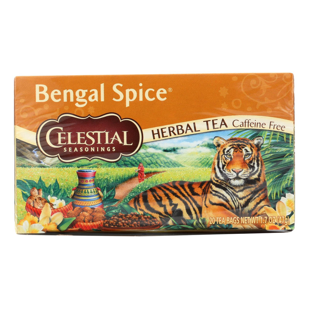 Celestial Seasonings Herbal Tea - Bengal Spice - Caffeine Free - 20 Bags - Cozy Farm 