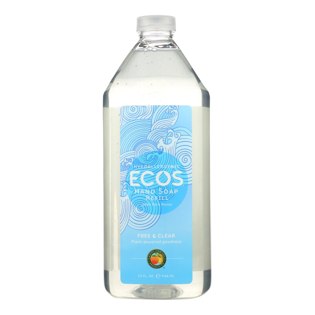 Ecos Hand Soap - Free and Clear (Pack of 6) - 32 Fl Oz. - Cozy Farm 