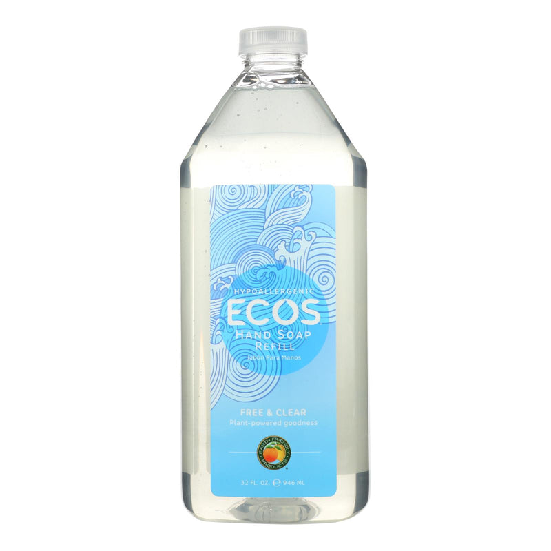 Ecos Liquid Hand Soap, Free and Clear (Pack of 6 - 32 Fl Oz.) - Cozy Farm 