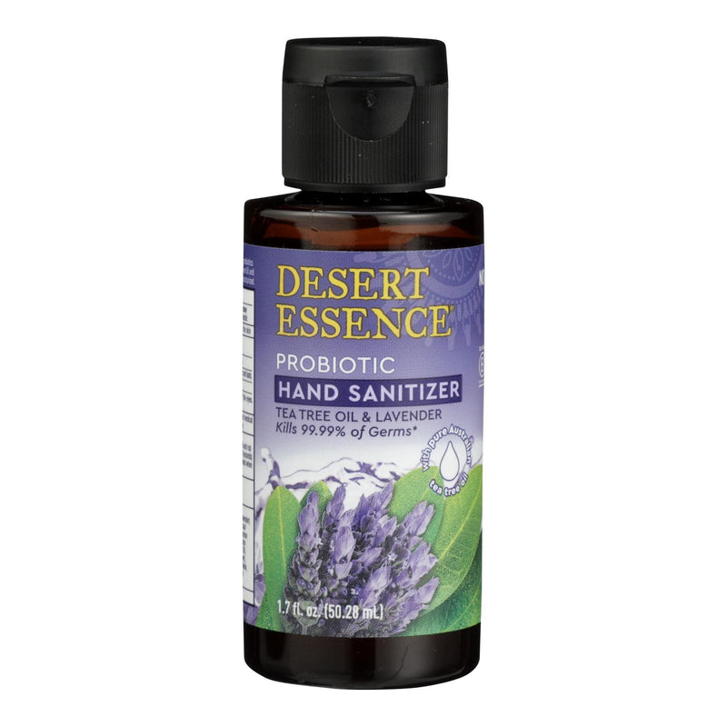 Desert Essence Probiotic Hand Sanitizer (1.7 Fl Oz), Lavender - Cozy Farm 