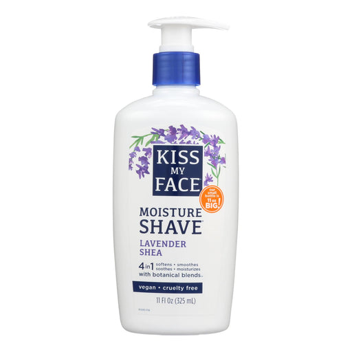 Kiss My Face Hydrating Lavender Shea Moisturizing Shave Cream - 11 Fl Oz - Cozy Farm 