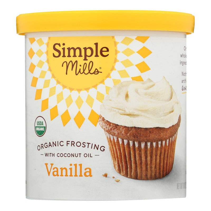 Simple Mills Organic Vanilla Frosting (Pack of 6 - 10 Oz.) - Cozy Farm 