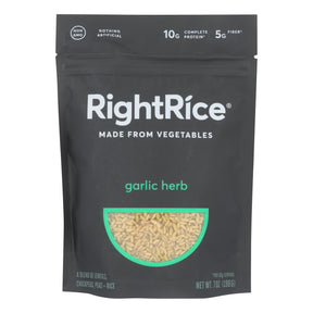 Right Rice Garlic Herb Vegetable Made - 7 Oz. - Case of 6 - Cozy Farm 