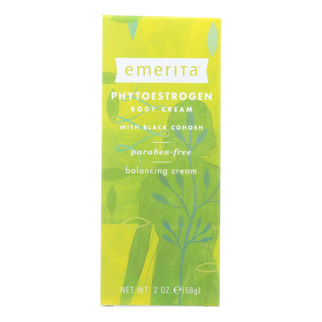 Emerita Phytoestrogen Body Cream - Nourishing Comfort for Menopause, 2 Oz. - Cozy Farm 