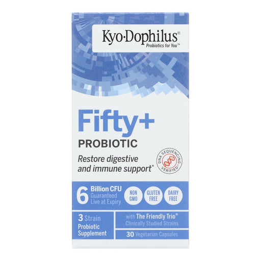 Kyo-dophilus Fifty Plus Probiotic for Seniors (30 Capsules) - Cozy Farm 