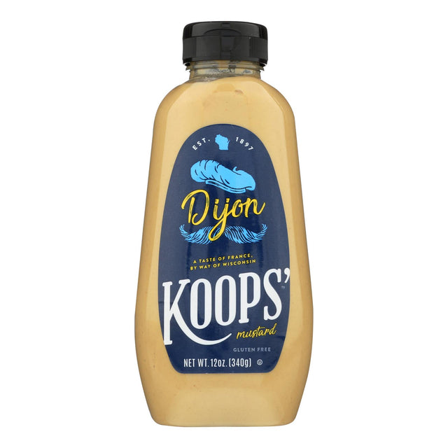 Koops' Mustard Medium Heat (Pack of 12 - 12 Oz.) - Cozy Farm 