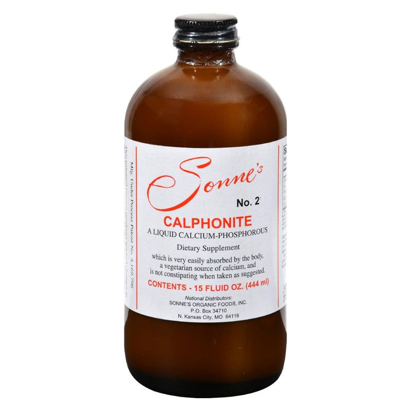 Sonne's Calphonite No. 2 Liquid Calcium Phosphorus (Pack of 15 Fl Oz.) - Cozy Farm 