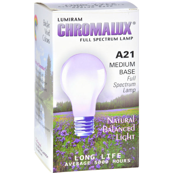Chromalux - Light Bulb Std Clear  2 Ct
