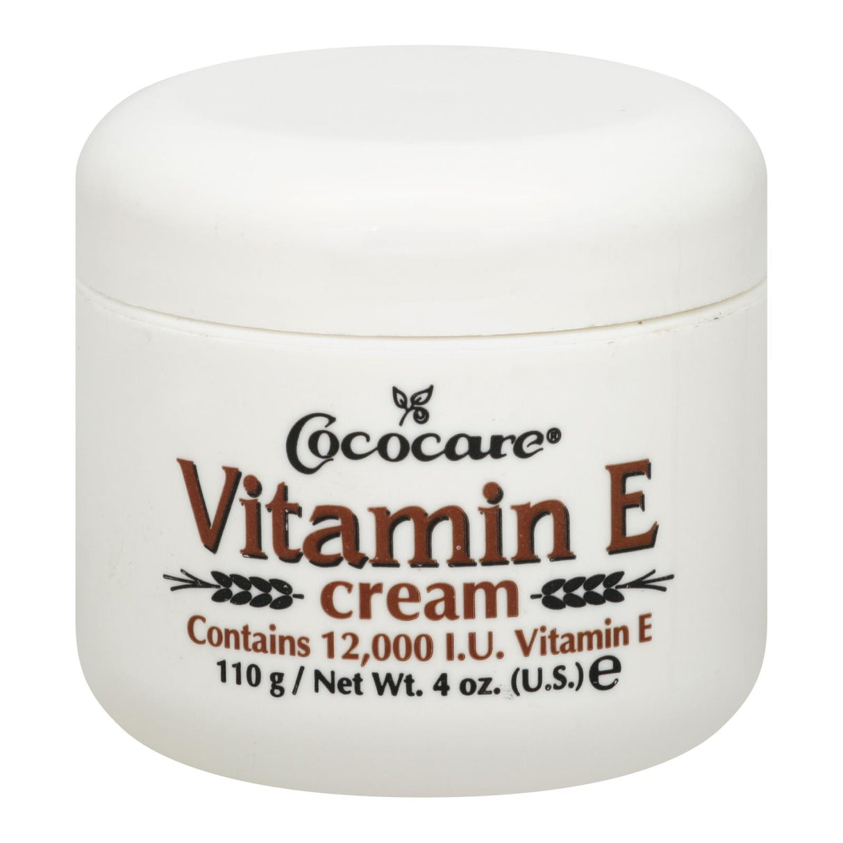 Cococare Vitamin E Cream - 12000 Iu - 4 Oz - Pack of 2