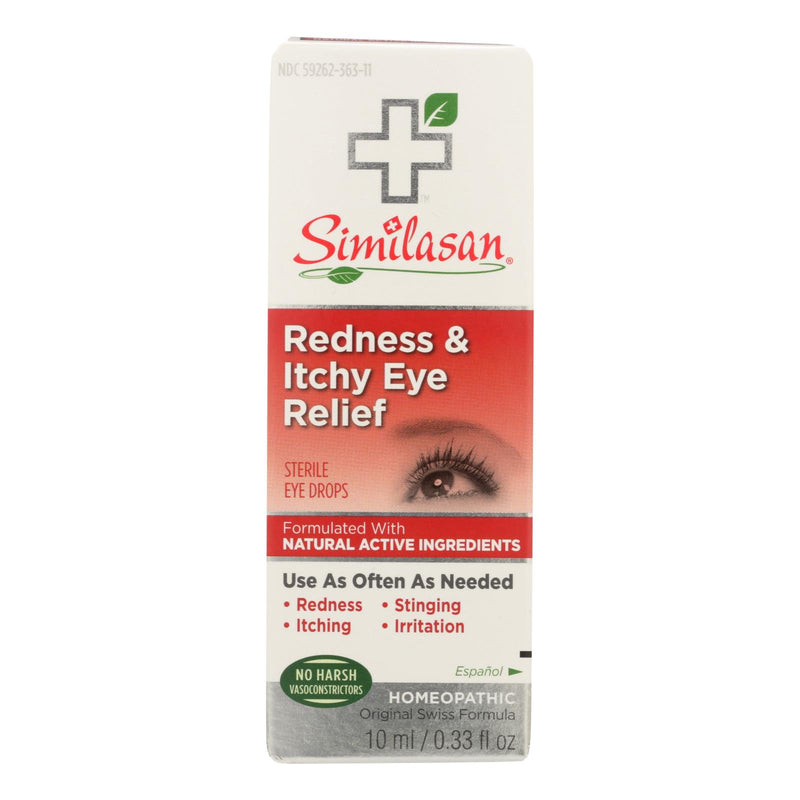 Similasan Redness & Itchy Eye Relief - 0.33oz (Pack of 1) - Cozy Farm 