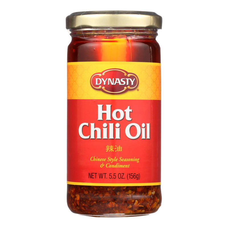 Dynasty Oil Hot Chili - Case of 12 - 5.5 Fl Oz. - Cozy Farm 