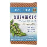 Auromere Ayurvedic Bar Soap Tulsi-neem - 2.75 Oz - Pack of 2