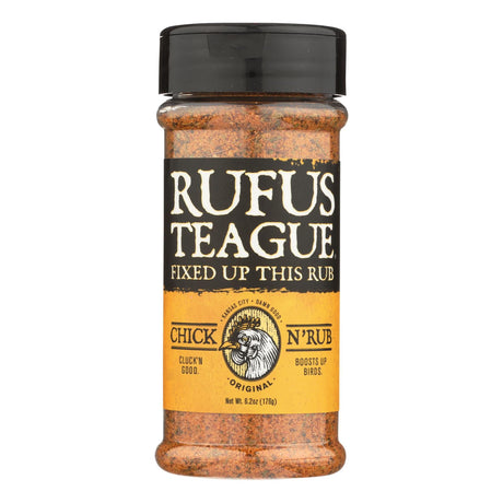 Rufus Teague Spice Rub for Exquisite Chicken and Meats (6 - 6.2 Oz. Packs) - Cozy Farm 