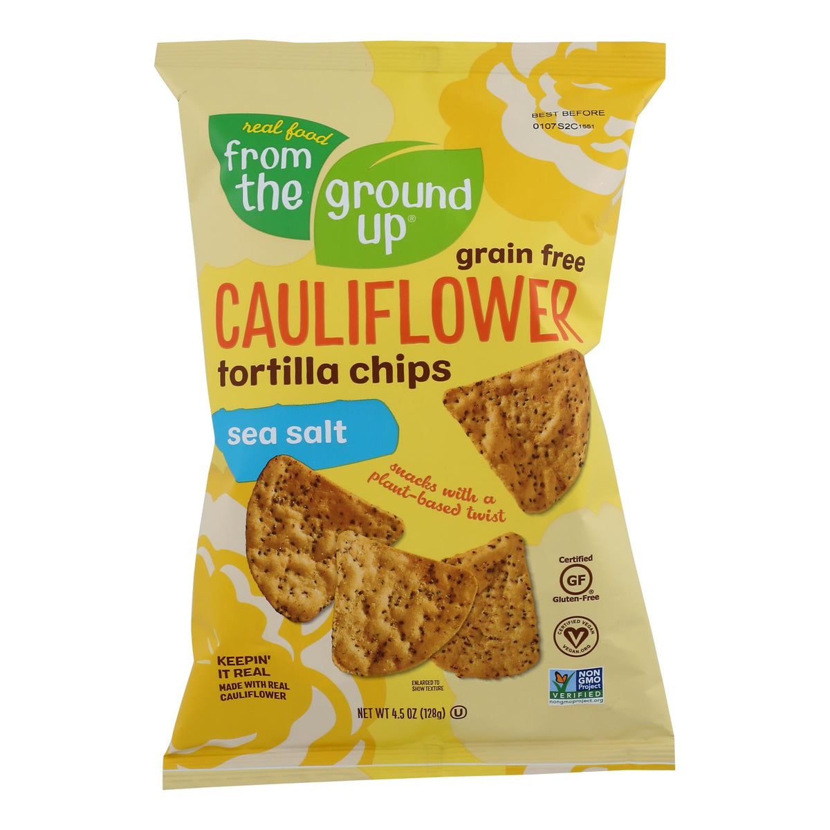 From The Ground Up Healthy Butternut Squash & Cauliflower Crackers Snacks