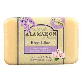 A La Maison Rose Lilac Bar Soap (8.8 Oz.) - Cozy Farm 