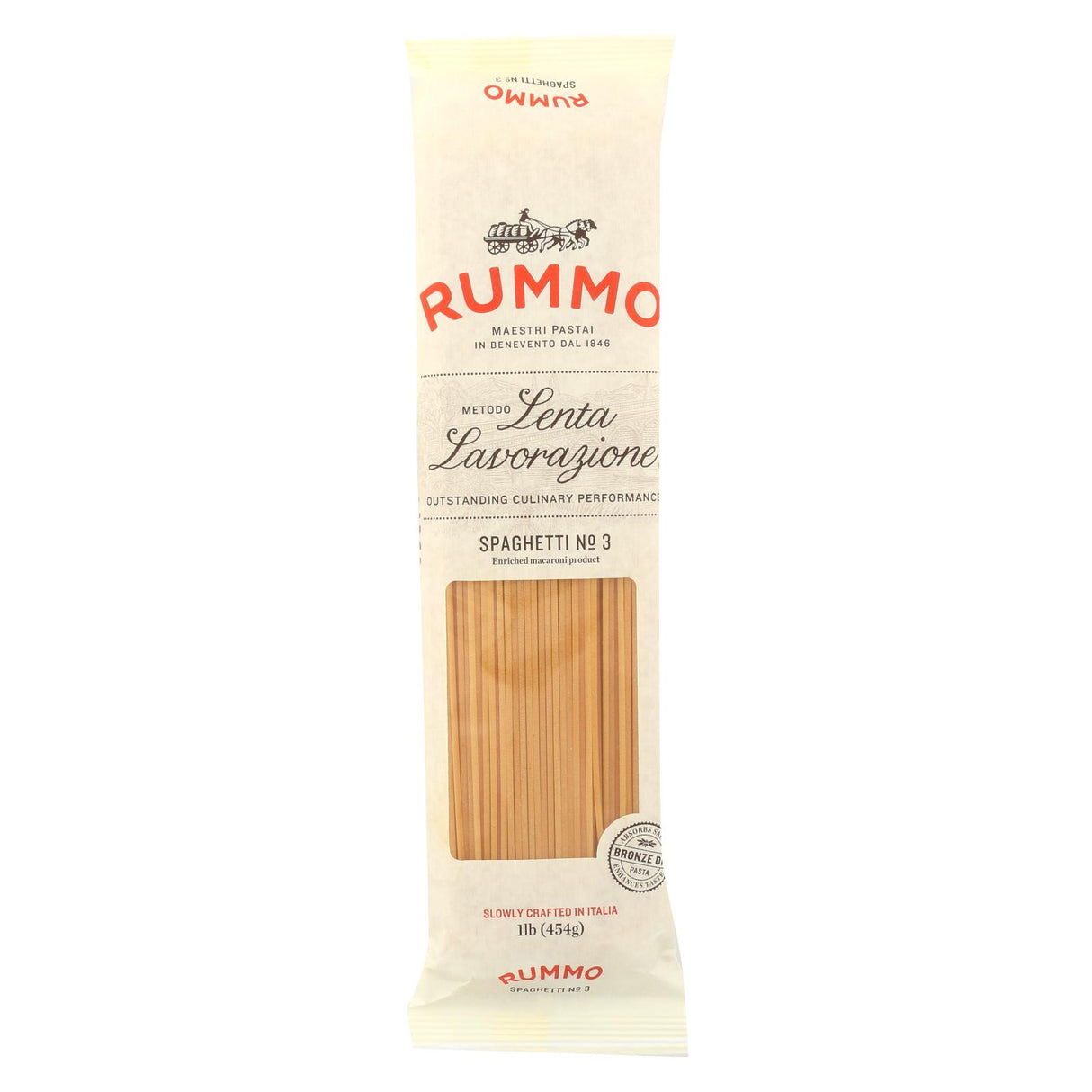 Rummo Lenta Lavorazione Spaghetti No. 3 (Pack of 20 - 16 Oz.) - Cozy Farm 