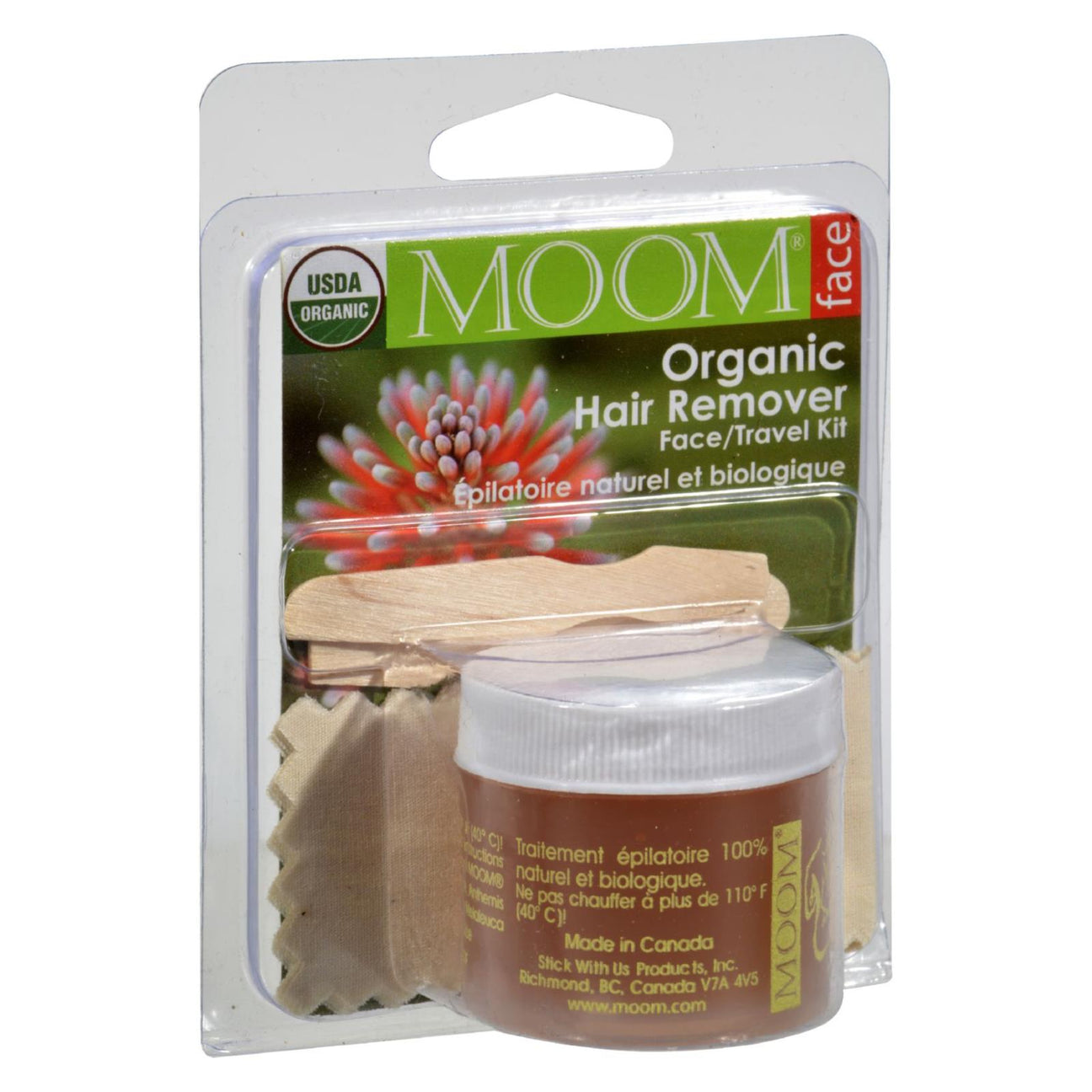 Moom Organic Mini Hair Removal Kit - Cozy Farm 