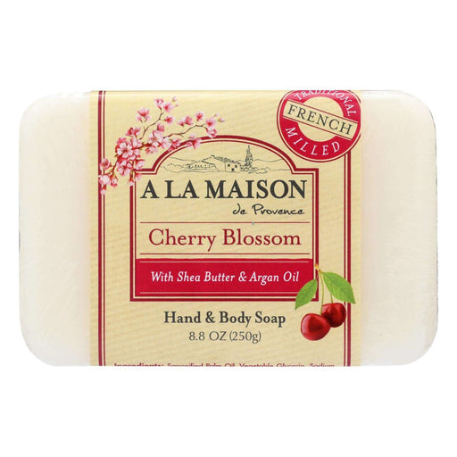 A La Maison Cherry Blossom Bar Soap, 8.8 Oz. - Cozy Farm 