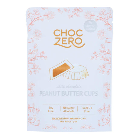 ChocZero Peanut Butter Cup White/Dark Chocolate Sugar Free (Pack of 12 - 3 Oz.) - Cozy Farm 