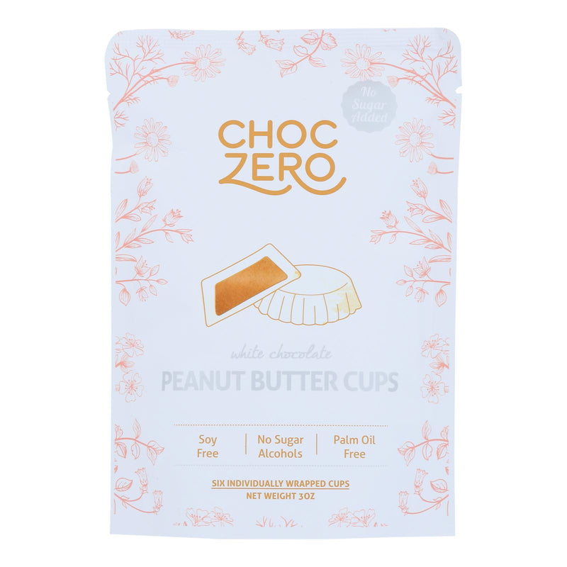 ChocZero Peanut Butter Cup White/Dark Chocolate Sugar Free (Pack of 12 - 3 Oz.) - Cozy Farm 