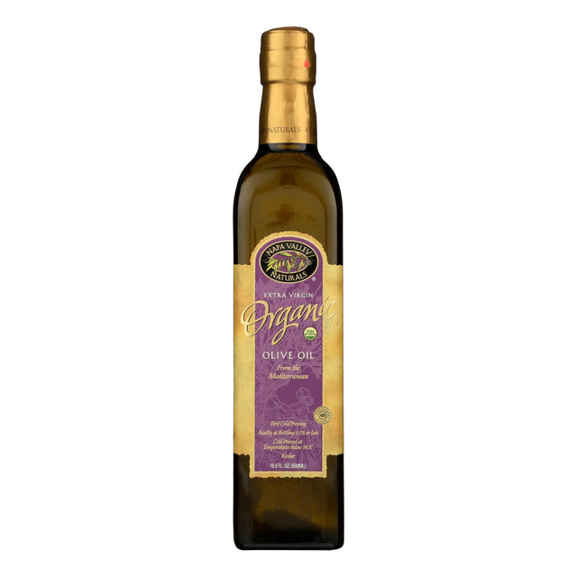 Napa Valley Naturals Organic Extra Virgin Olive Oil - Case Of 12 - 16.9 Fl Oz. - Cozy Farm 