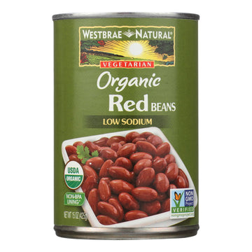 Westbrae Organic No Salt Added Great Northern Beans - 15oz.