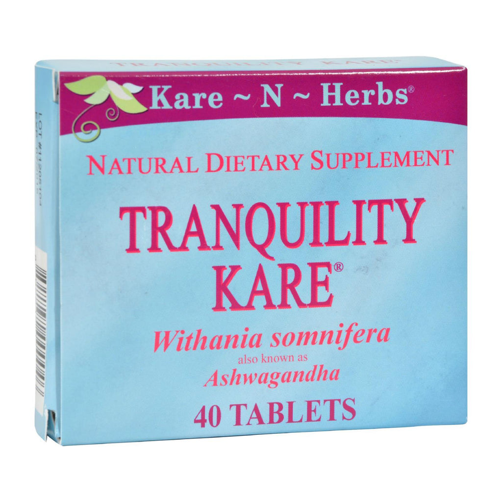 Kare-n-herbs Tranquility Kare - 40 Tablets - Cozy Farm 