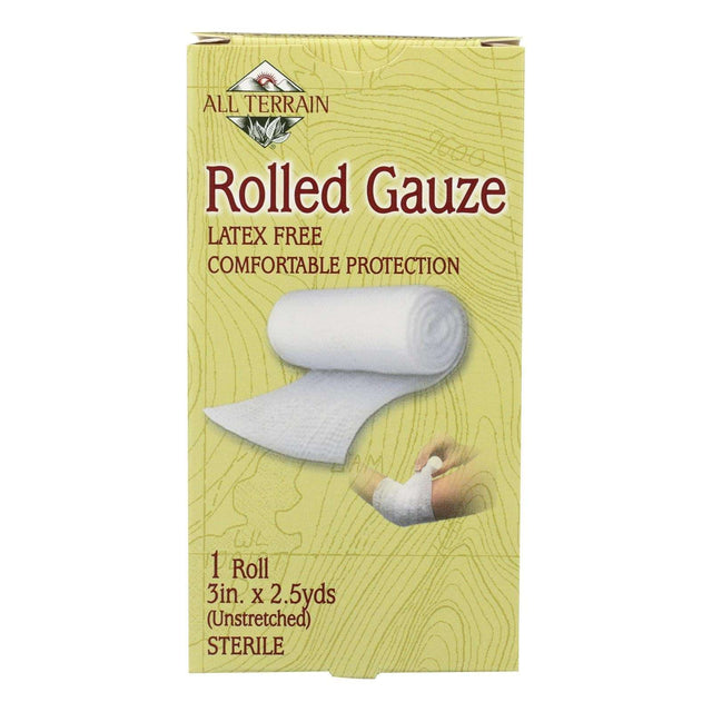 All Terrain - Gauze - Rolled - 3 Inches X 2.5 Yards - 1 Roll - Cozy Farm 