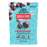 Little Secrets Candies Dark Chocolate Peppermint, 5 Oz (Case of 8) - Cozy Farm 