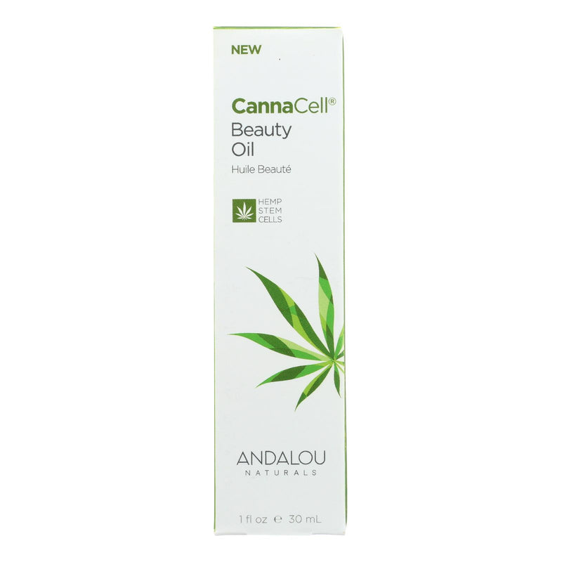 Andalou Naturals - Cannacell Beauty Oil - 1 Fl Oz. - Cozy Farm 